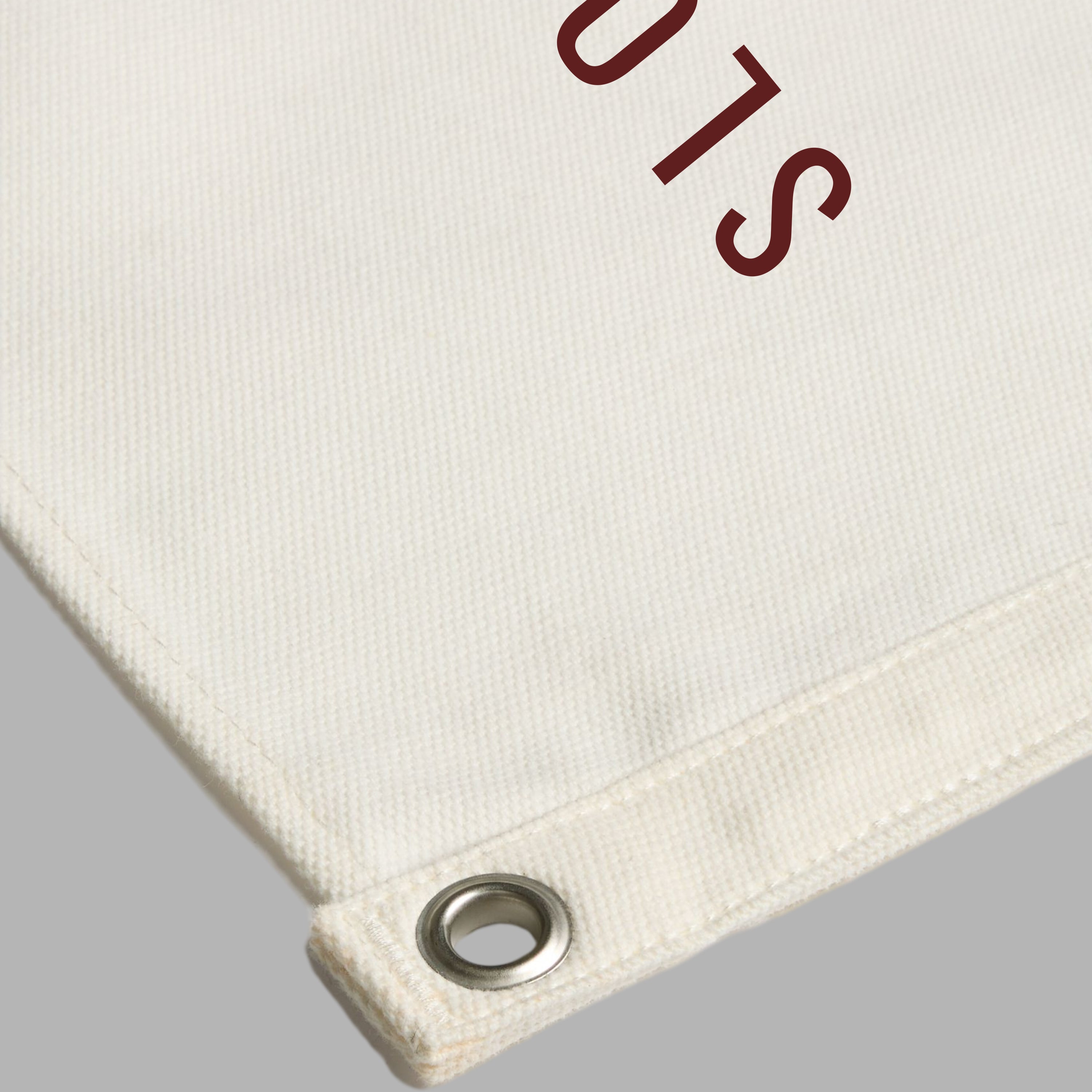 Slow Down Canvas Flag